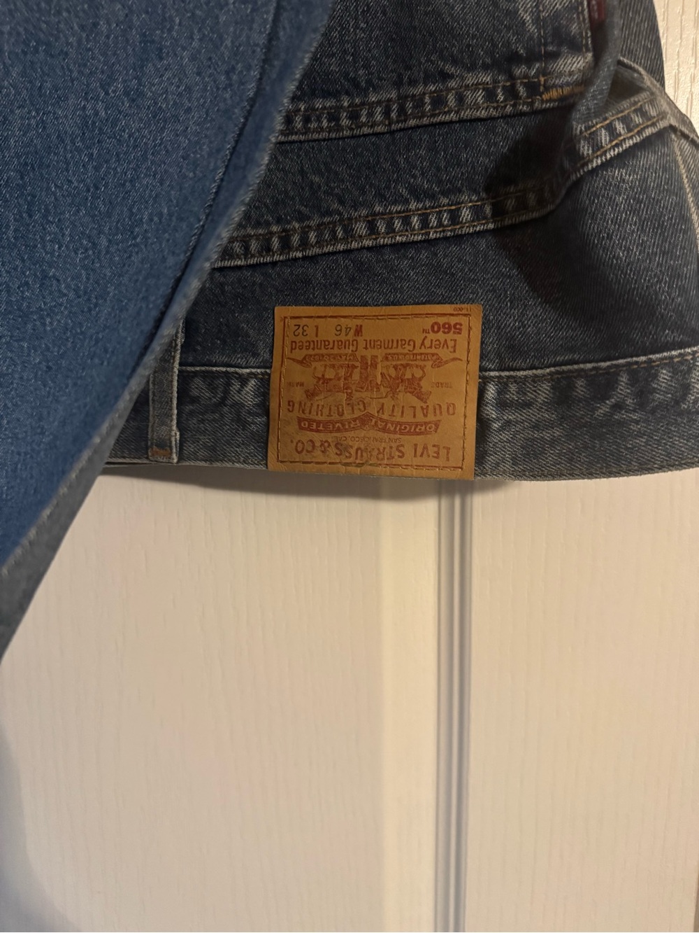 Levi's Men’s Classic Blue Straight Jeans